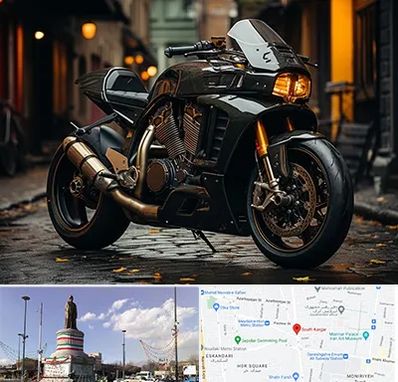 فروش موتور سنگین در کارگر جنوبی 