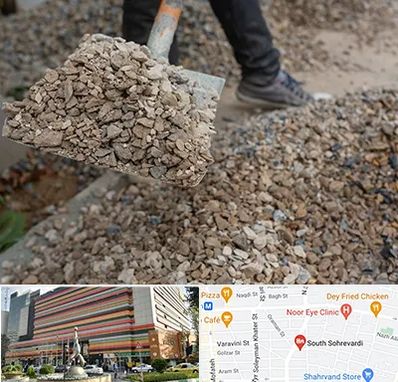 فروش پوکه ساختمانی در سهروردی 