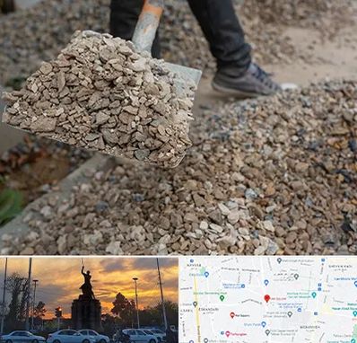 فروش پوکه ساختمانی در میدان حر 