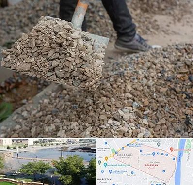 فروش پوکه ساختمانی در گلستان اهواز 