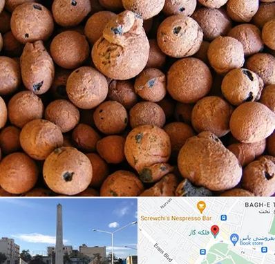 پوکه صنعتی در فلکه گاز شیراز 