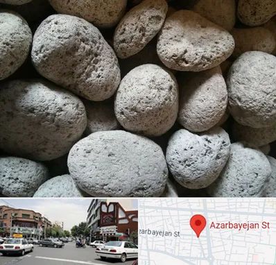 پوکه معدنی در خیابان آذربایجان