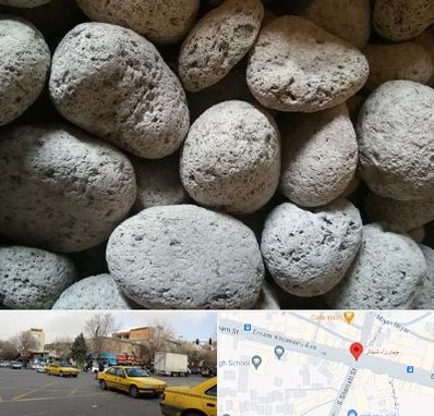 پوکه معدنی در شهناز تبریز