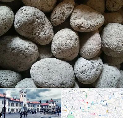 پوکه معدنی در میدان شهرداری رشت 