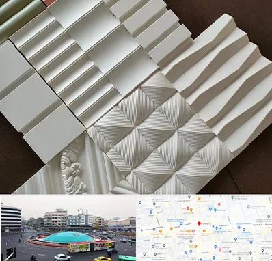 فروش تایل گچی در میدان انقلاب 