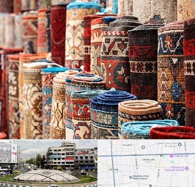 فروشگاه فرش در مرکز تهران