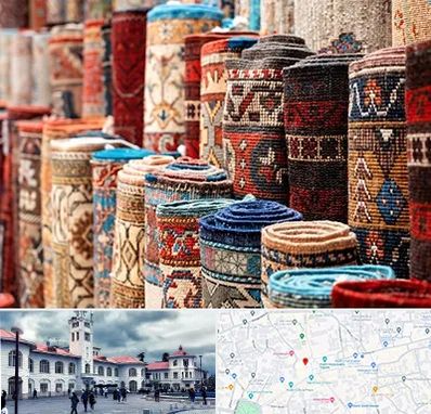 فروشگاه فرش در میدان شهرداری رشت 