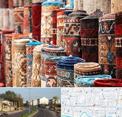 فروشگاه فرش در ضیابری رشت 