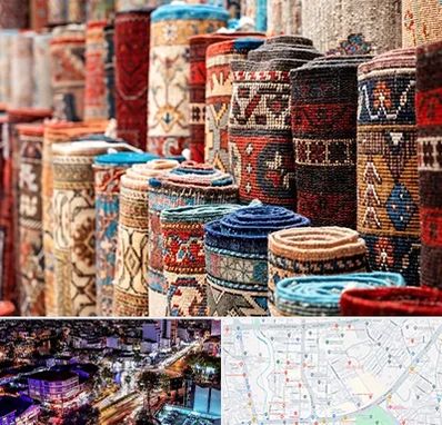 فروشگاه فرش در منظریه رشت 