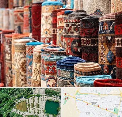 فروشگاه فرش در وکیل آباد مشهد 