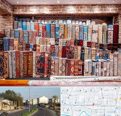 فرش فروشی در ضیابری رشت 