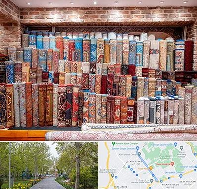 فرش فروشی در قدوسی غربی شیراز 