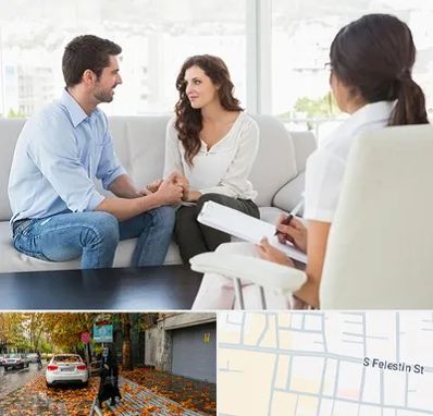 زوج درمانی در خیابان فلسطین