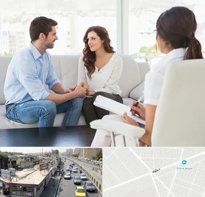 زوج درمانی در خیابان دماوند