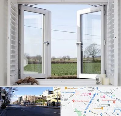 فروش درب و پنجره در خیابان ملاصدرا شیراز 