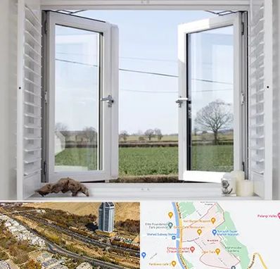 فروش درب و پنجره در خیابان نیایش شیراز 