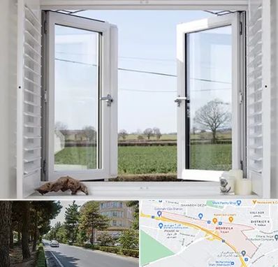 فروش درب و پنجره در مهرویلا کرج 