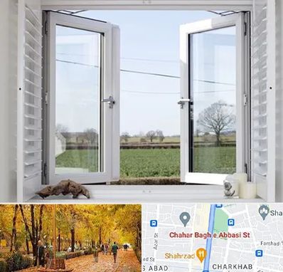 فروش درب و پنجره در چهارباغ اصفهان 