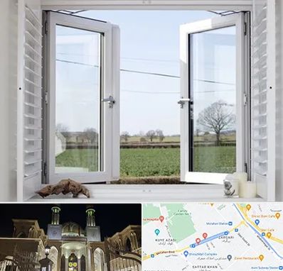 فروش درب و پنجره در زرگری شیراز 