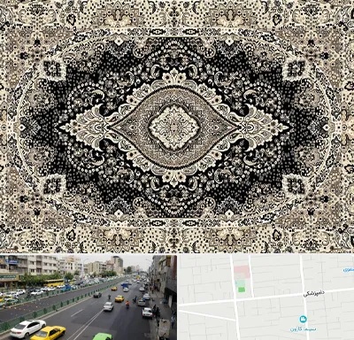 فروش فرش ماشینی در خیابان دامپزشکی