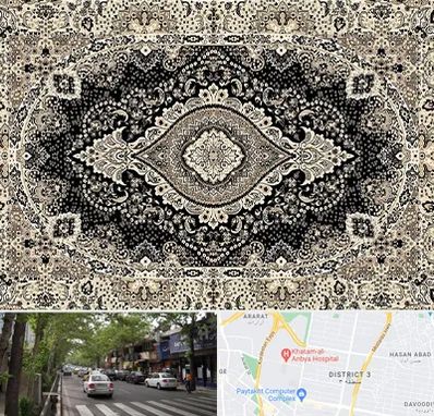 فروش فرش ماشینی در ظفر 