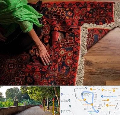 فروش فرش دستباف در فلکه گاز رشت 