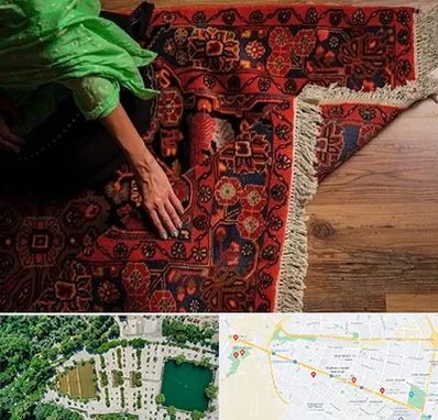 فروش فرش دستباف در وکیل آباد مشهد 