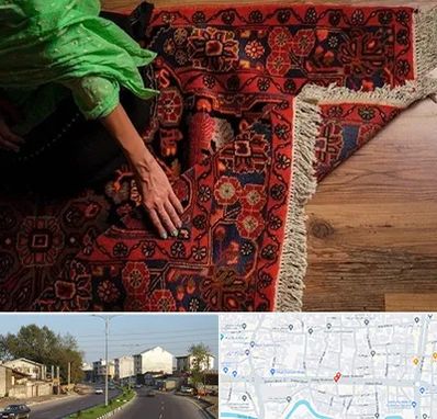 فروش فرش دستباف در ضیابری رشت 