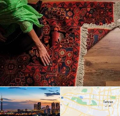 فروش فرش دستباف در غرب تهران 