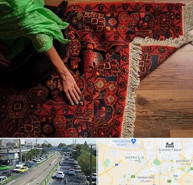 فروش فرش دستباف در جنوب تهران 