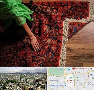 فروش فرش دستباف در گیشا 