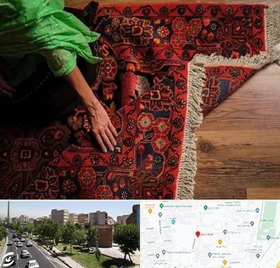 فروش فرش دستباف در شهرک آزمایش 