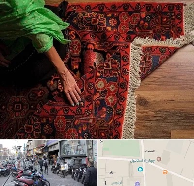 فروش فرش دستباف در چهارراه استانبول