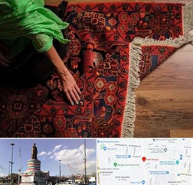 فروش فرش دستباف در کارگر جنوبی 