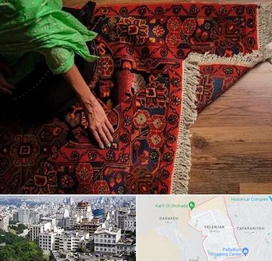 فروش فرش دستباف در ولنجک 
