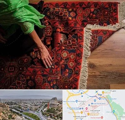 فروش فرش دستباف در معالی آباد شیراز 