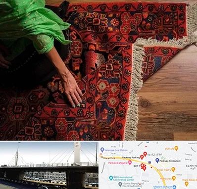 فروش فرش دستباف در پارک وی 