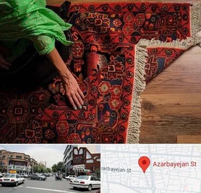 فروش فرش دستباف در خیابان آذربایجان