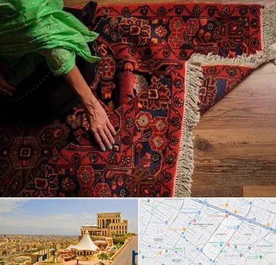 فروش فرش دستباف در هاشمیه مشهد 