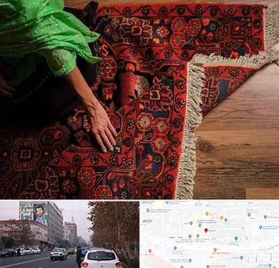 فروش فرش دستباف در کارگر شمالی 