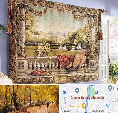 فروش تابلو فرش دستباف در چهارباغ اصفهان 