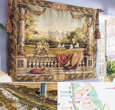 فروش تابلو فرش دستباف در خیابان نیایش شیراز 