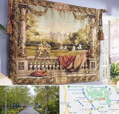 فروش تابلو فرش دستباف در قدوسی غربی شیراز 