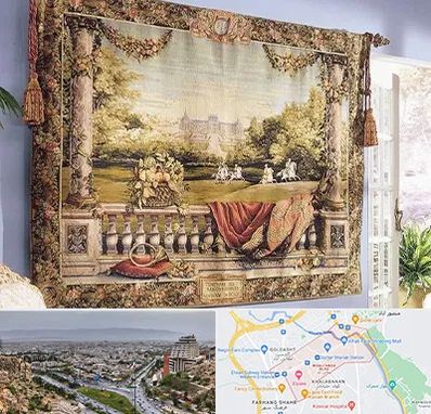 فروش تابلو فرش دستباف در معالی آباد شیراز 