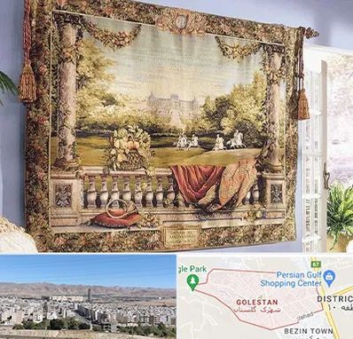 فروش تابلو فرش دستباف در شهرک گلستان شیراز 