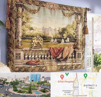 فروش تابلو فرش دستباف در ونک 