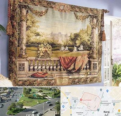 فروش تابلو فرش دستباف در شاهین ویلا کرج 