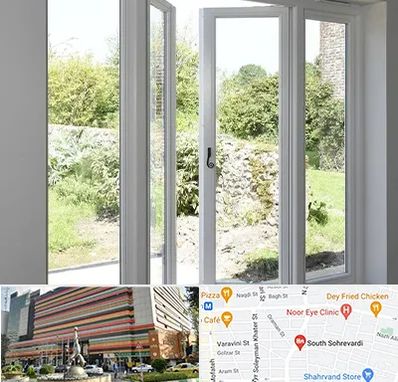فروش پنجره دوجداره در سهروردی 