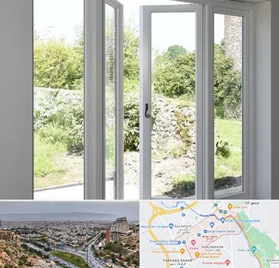 فروش پنجره دوجداره در معالی آباد شیراز 