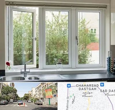 فروش پنجره UPVC در چهارصد دستگاه 